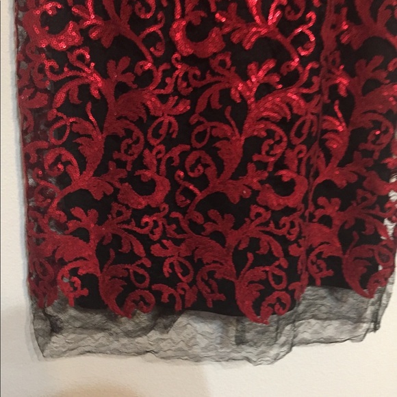 Stunning NWT Antonio Melani sequin beaded midi dress - Picture 4 of 7